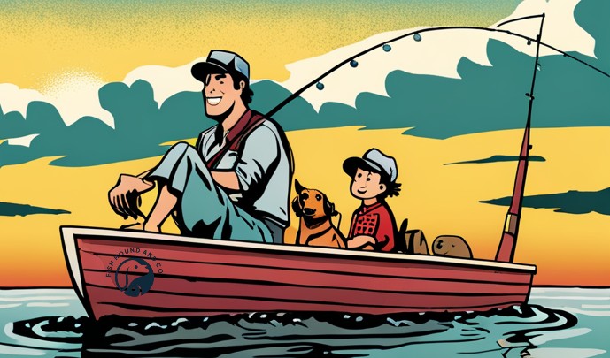 Daddy's fishing buddy youth shirt