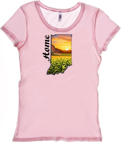 Indiana Home pink women's shirt