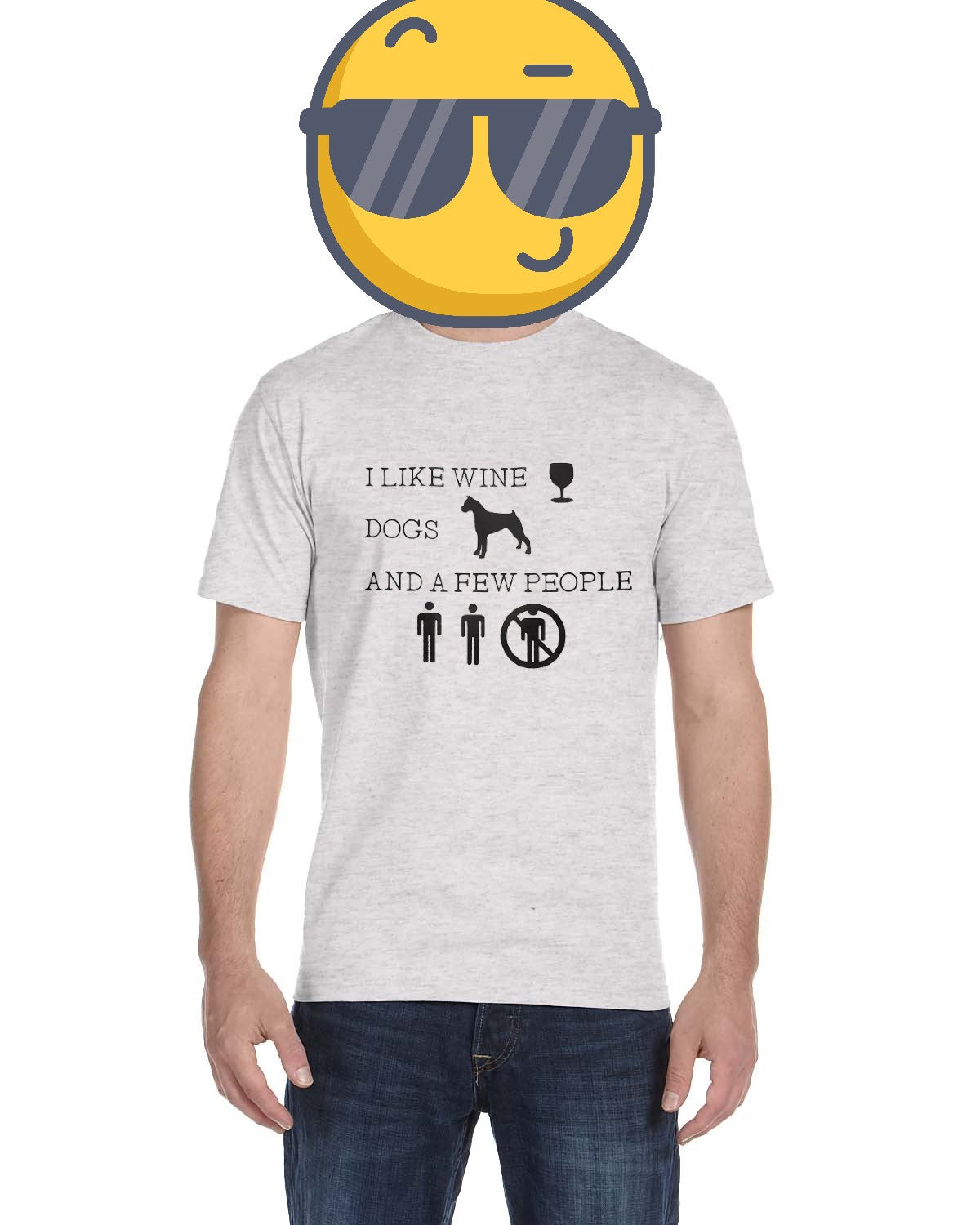 I like wine dogs and a few people