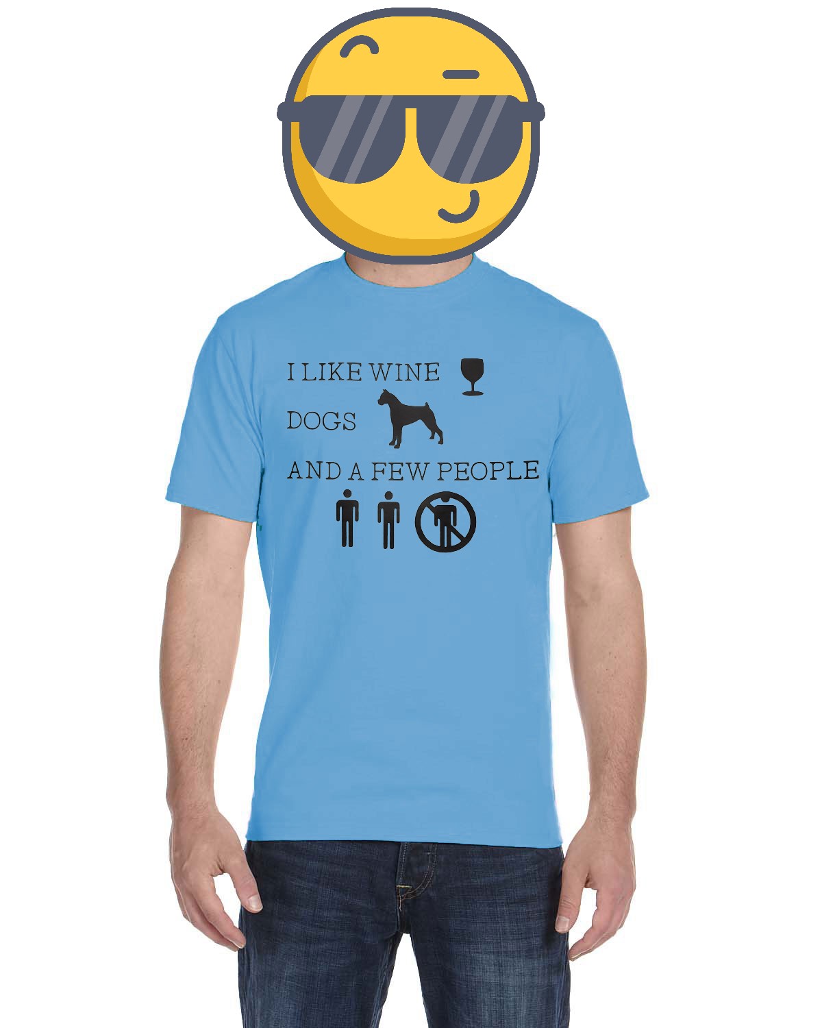 I like wine dogs and a few people