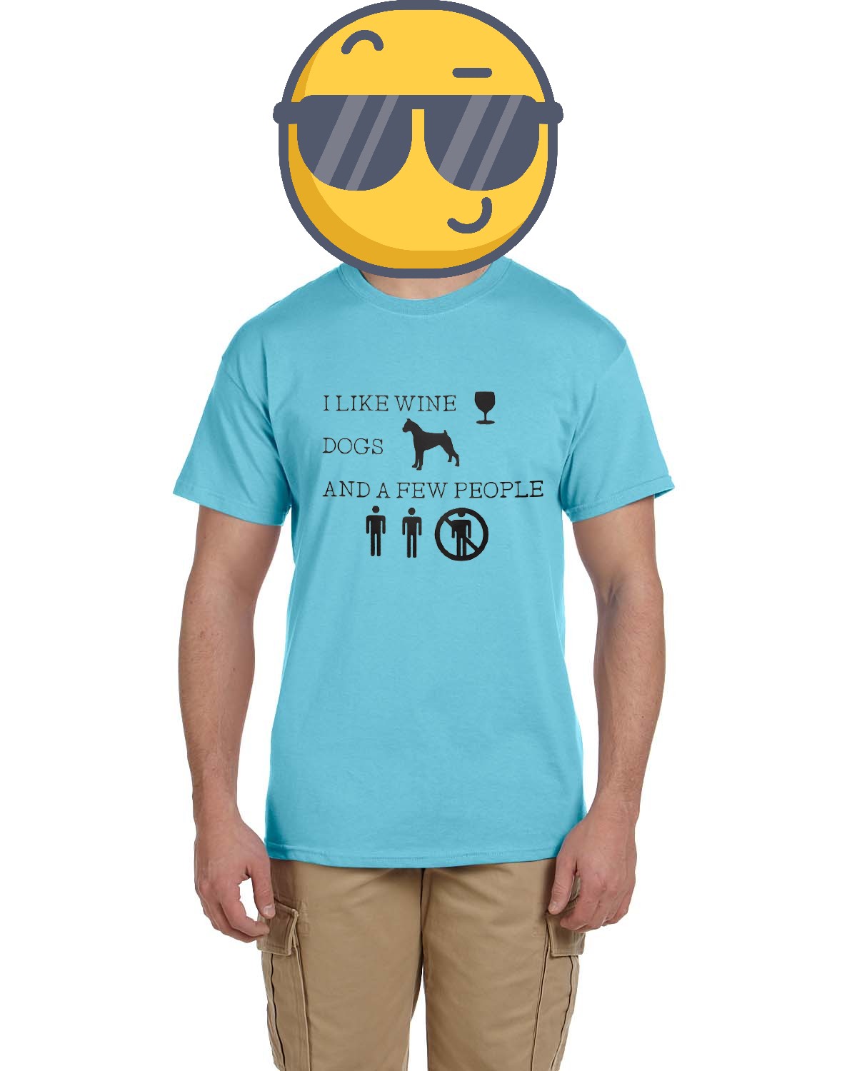 I like wine dogs and a few people